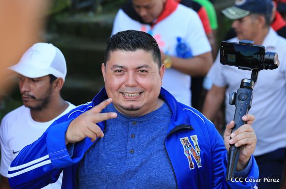 Así se conmemoró 40 años del repliegue de Diriamba a San Gregorio