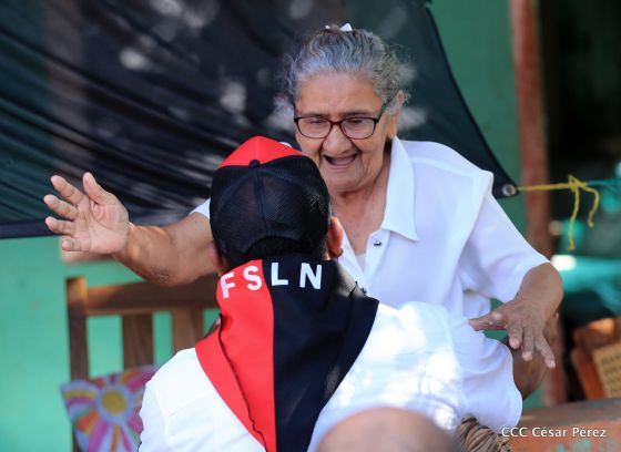 Así se conmemoró 40 años del repliegue de Diriamba a San Gregorio