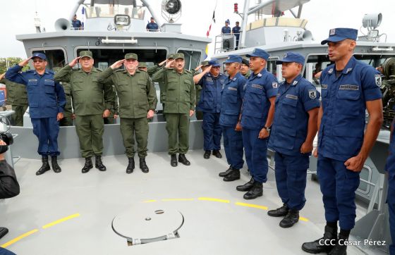 Corbetas Soberanía I y II del Ejército de Nicaragua