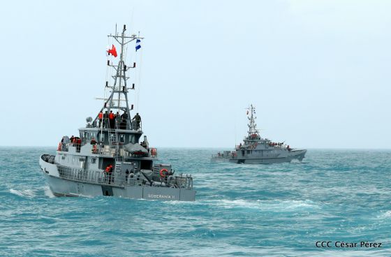 Corbetas Soberanía I y II del Ejército de Nicaragua