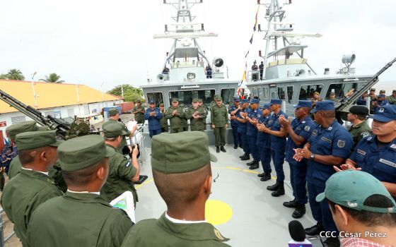 Corbetas Soberanía I y II del Ejército de Nicaragua