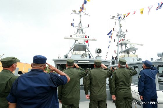 Corbetas Soberanía I y II del Ejército de Nicaragua