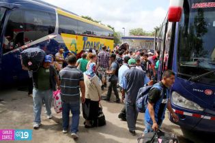 Flujo migratorio comienza a incrementarse en frontera sur