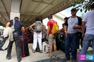 Flujo migratorio comienza a incrementarse en frontera sur