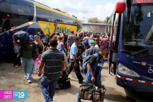 Flujo migratorio comienza a incrementarse en frontera sur