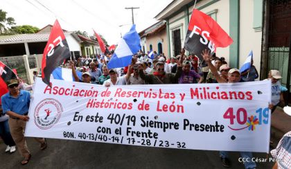 León conmemora el 40 aniversario de la liberación del Fortín de Acosasco