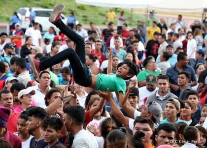 Nicaragua celebró el Día de la Alegría