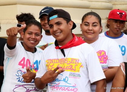 Nicaragua celebró el Día de la Alegría