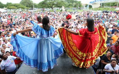 Nicaragua celebró el Día de la Alegría