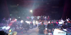 Cantos a la Revolución desde el Teatro Nacional Rubén Darío