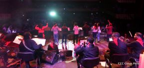 Cantos a la Revolución desde el Teatro Nacional Rubén Darío