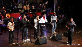 Cantos a la Revolución desde el Teatro Nacional Rubén Darío