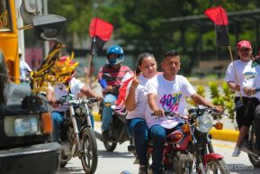 Caravanas de la victoria entran a Managua 