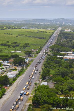 Caravanas de la victoria entran a Managua 