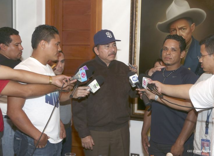  Presidente Daniel se reúne con el bigleaguer Everth Cabrera