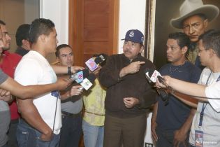  Presidente Daniel se reúne con el bigleaguer Everth Cabrera
