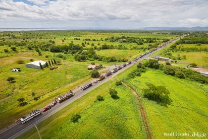 Caravanas de la victoria entran a Managua 