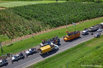 Caravanas de la victoria entran a Managua 