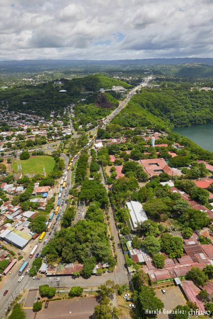 Caravanas de la victoria entran a Managua 