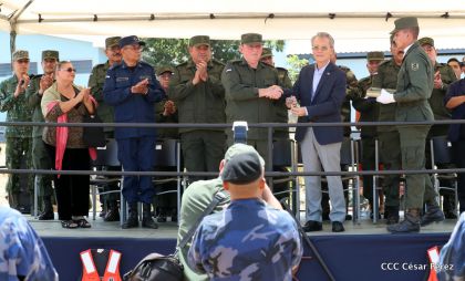 Cinco lanchas rápidas del Pueblo y Gobierno de China Taiwán a la Fuerza Naval del Ejército de Nicaragua