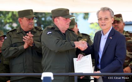 Cinco lanchas rápidas del Pueblo y Gobierno de China Taiwán a la Fuerza Naval del Ejército de Nicaragua