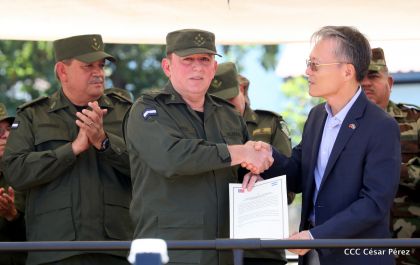 Cinco lanchas rápidas del Pueblo y Gobierno de China Taiwán a la Fuerza Naval del Ejército de Nicaragua