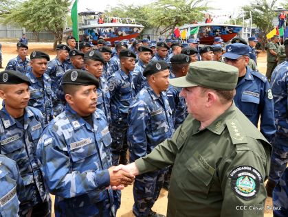 Cinco lanchas rápidas del Pueblo y Gobierno de China Taiwán a la Fuerza Naval del Ejército de Nicaragua