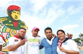 Celebran el 65 natalicio del comandante Hugo Chávez