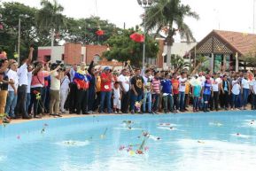 Celebran el 65 natalicio del comandante Hugo Chávez