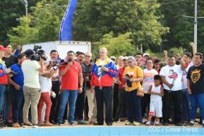 Celebran el 65 natalicio del comandante Hugo Chávez