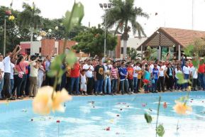 Celebran el 65 natalicio del comandante Hugo Chávez