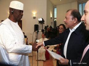 Entrega de cartas credenciales de siete nuevos Embajadores