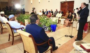 Entrega de cartas credenciales de siete nuevos Embajadores