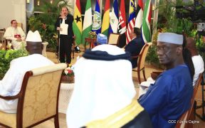 Entrega de cartas credenciales de siete nuevos Embajadores