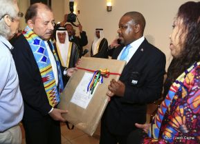 Entrega de cartas credenciales de siete nuevos Embajadores