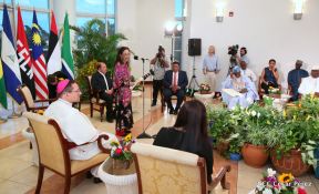 Entrega de cartas credenciales de siete nuevos Embajadores