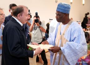 Entrega de cartas credenciales de siete nuevos Embajadores