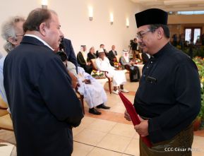 Entrega de cartas credenciales de siete nuevos Embajadores