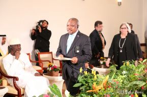 Entrega de cartas credenciales de siete nuevos Embajadores