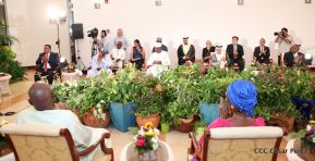 Entrega de cartas credenciales de siete nuevos Embajadores