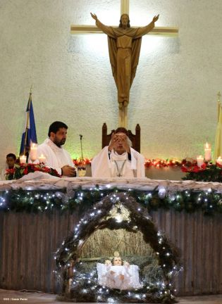 Misa del Gallo en Catedral de Managua