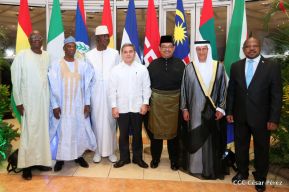 Entrega de cartas credenciales de siete nuevos Embajadores