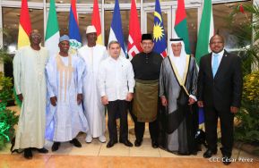 Entrega de cartas credenciales de siete nuevos Embajadores