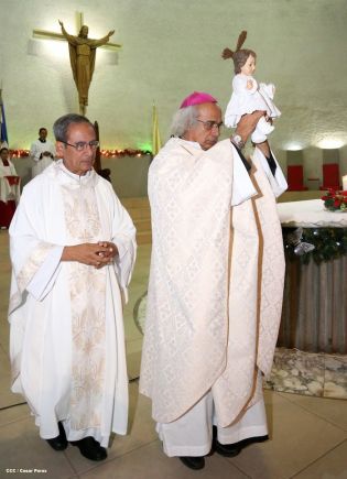 Misa del Gallo en Catedral de Managua