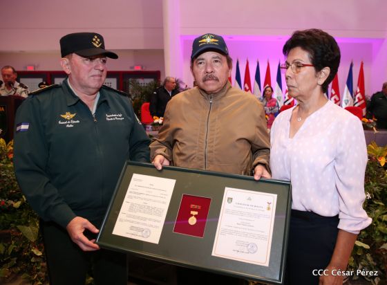 40 Aniversario de constitución de la Fuerza Aérea del Ejército de Nicaragua