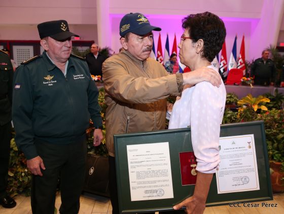 40 Aniversario de constitución de la Fuerza Aérea del Ejército de Nicaragua