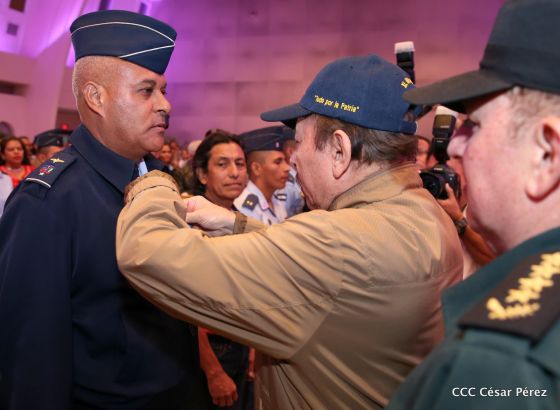 40 Aniversario de constitución de la Fuerza Aérea del Ejército de Nicaragua