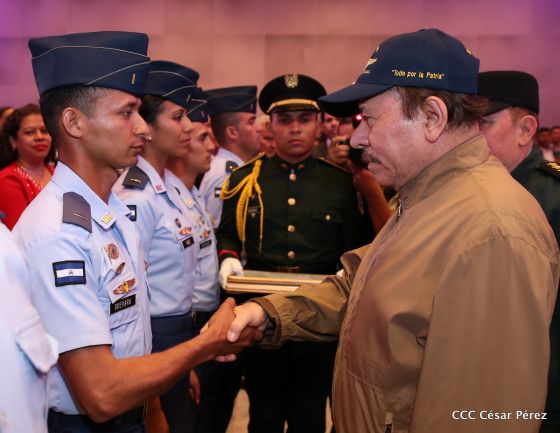 40 Aniversario de constitución de la Fuerza Aérea del Ejército de Nicaragua