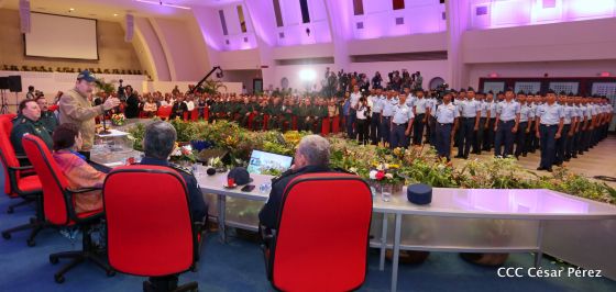 40 Aniversario de constitución de la Fuerza Aérea del Ejército de Nicaragua