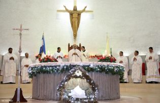 Misa del Gallo en Catedral de Managua